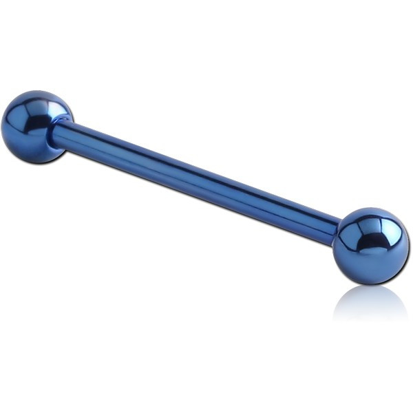 ANODISED SURGICAL STEEL BARBELL