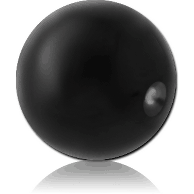 BLACK PVD SURGICAL STEEL BALL FOR BALL CLOSURE RING
