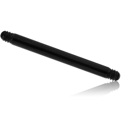 BLACK PVD COATED SURGICAL STEEL BARBELL PIN