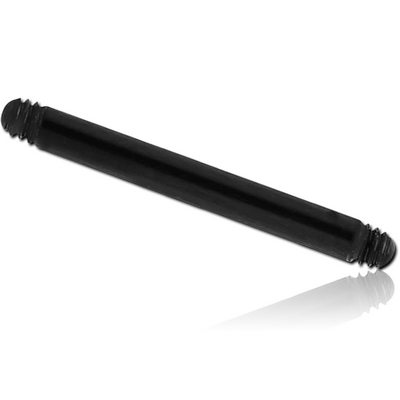 BLACK PVD COATED TITANIUM BARBELL PIN