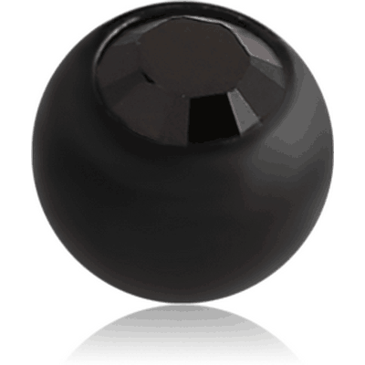 BLACKLINE TITANIUM JEWELED BALL