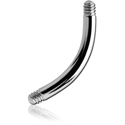 SURGICAL STEEL CURVED BARBELL PIN