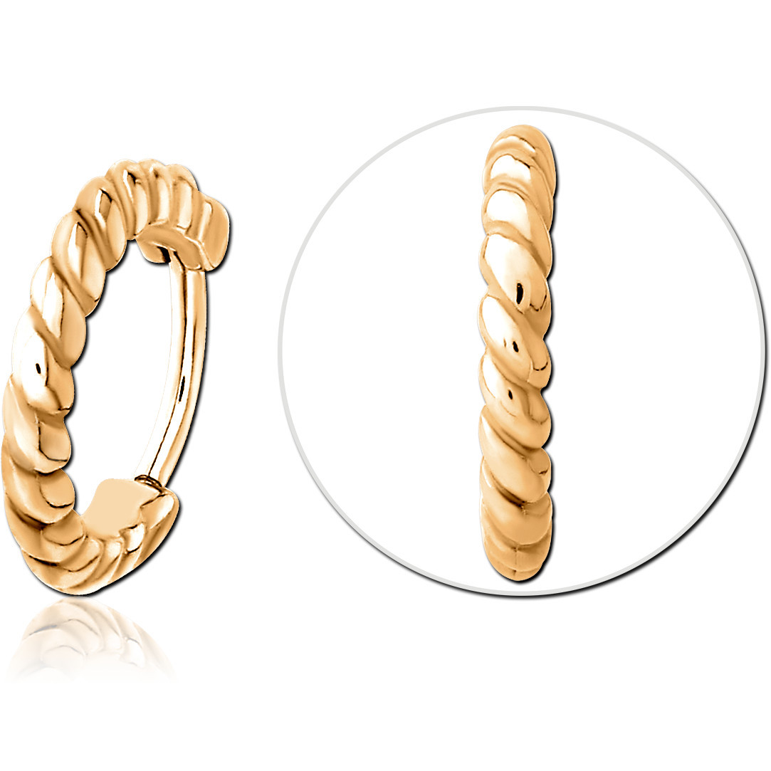 GOLD PVD 18K COATED SURGICAL STEEL MULTI PURPOSE CLICKER