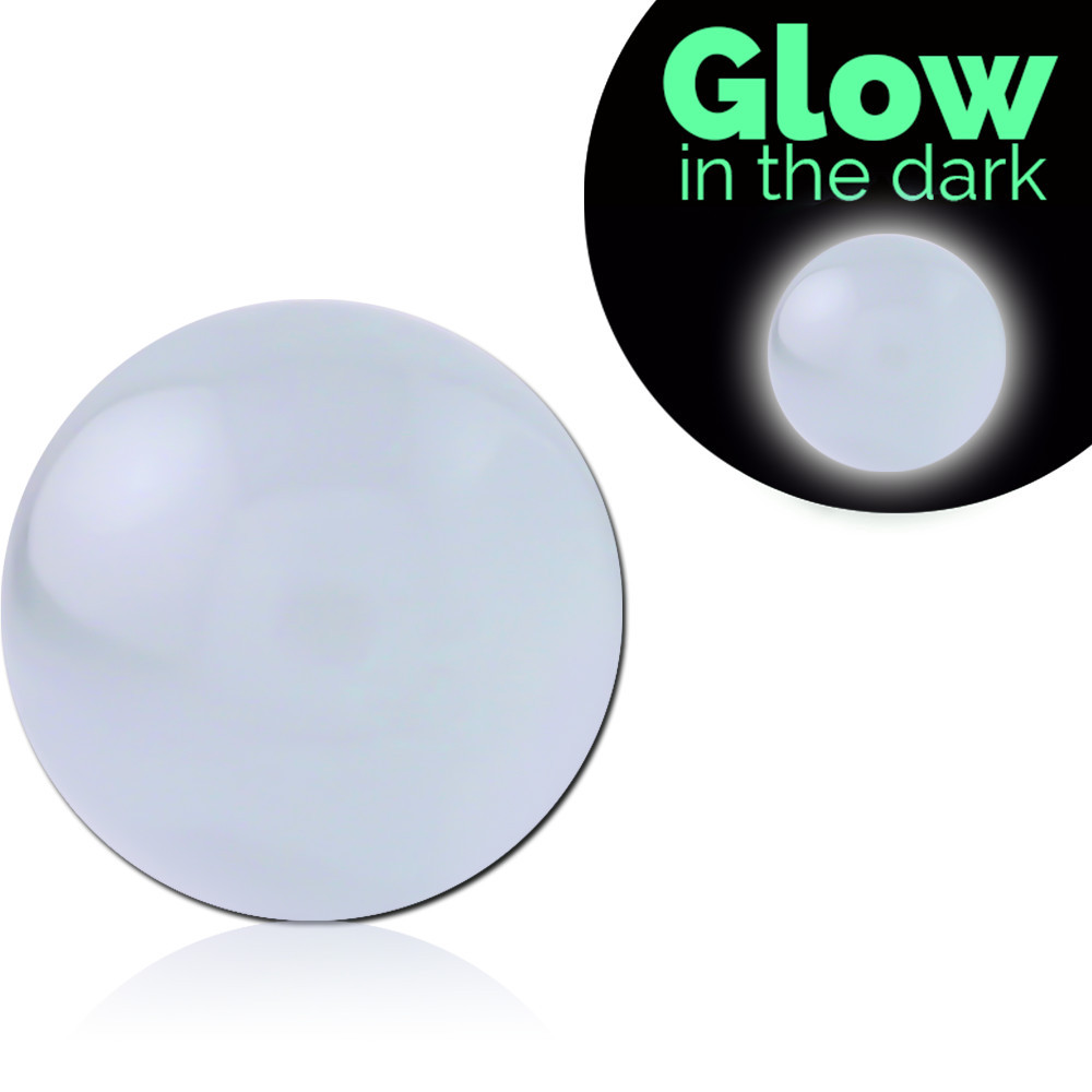 UV ACRYLIC GLOW IN THE DARK BALL