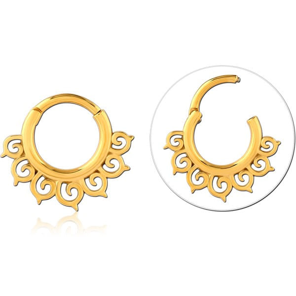 GOLD PVD COATED SURGICAL STEEL MULTI PURPOSE CLICKER