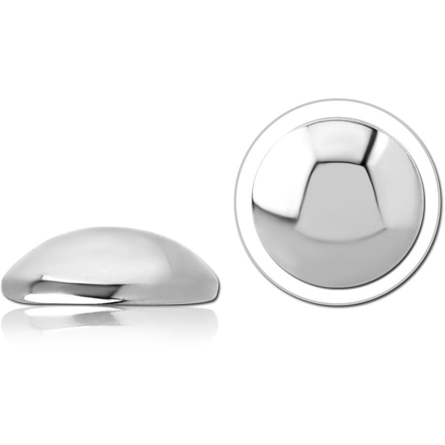 SURGICAL STEEL HALF BALL