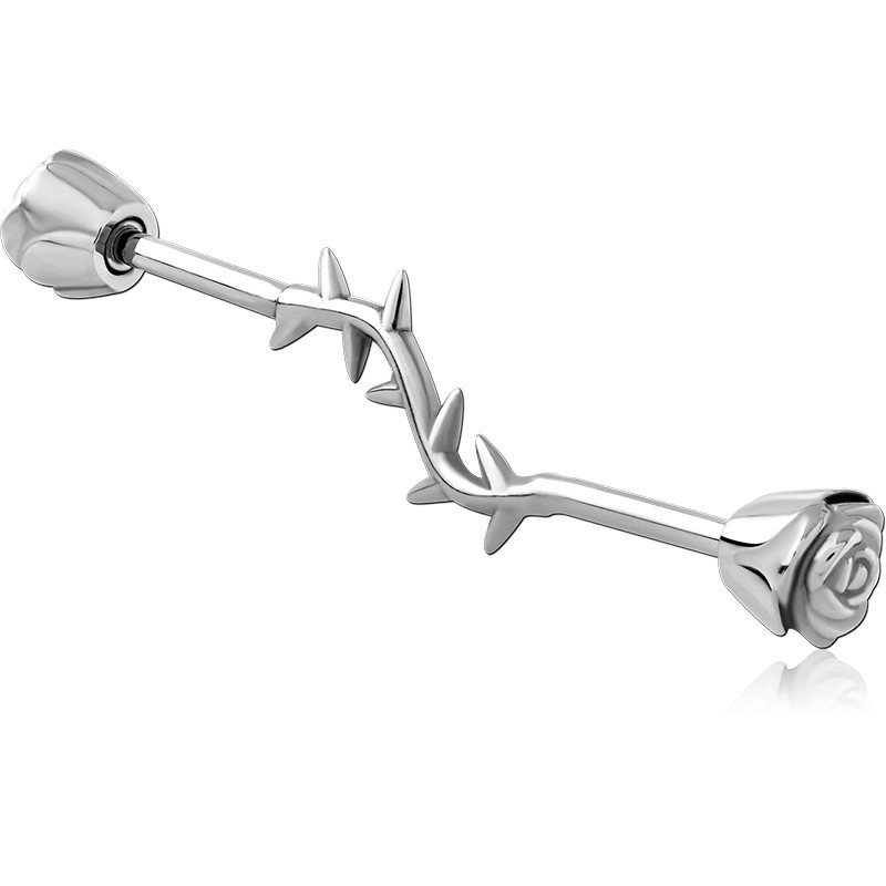 SURGICAL STEEL ATTACHMENT FOR INDUSTRIAL BARBELL