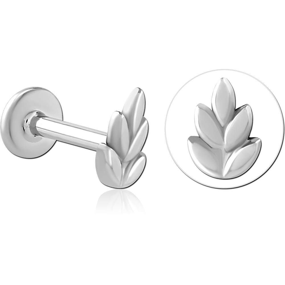 SURGICAL STEEL INTERNALLY THREADED MICRO LABRET