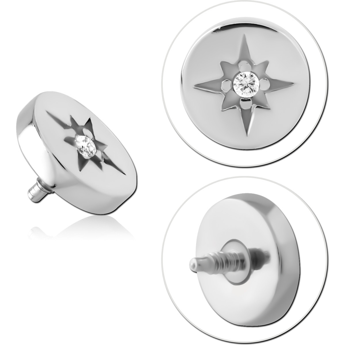 SURGICAL STEEL MICRO ATTACHMENT FOR 1.2MM INTERNALLY THREADED PINS