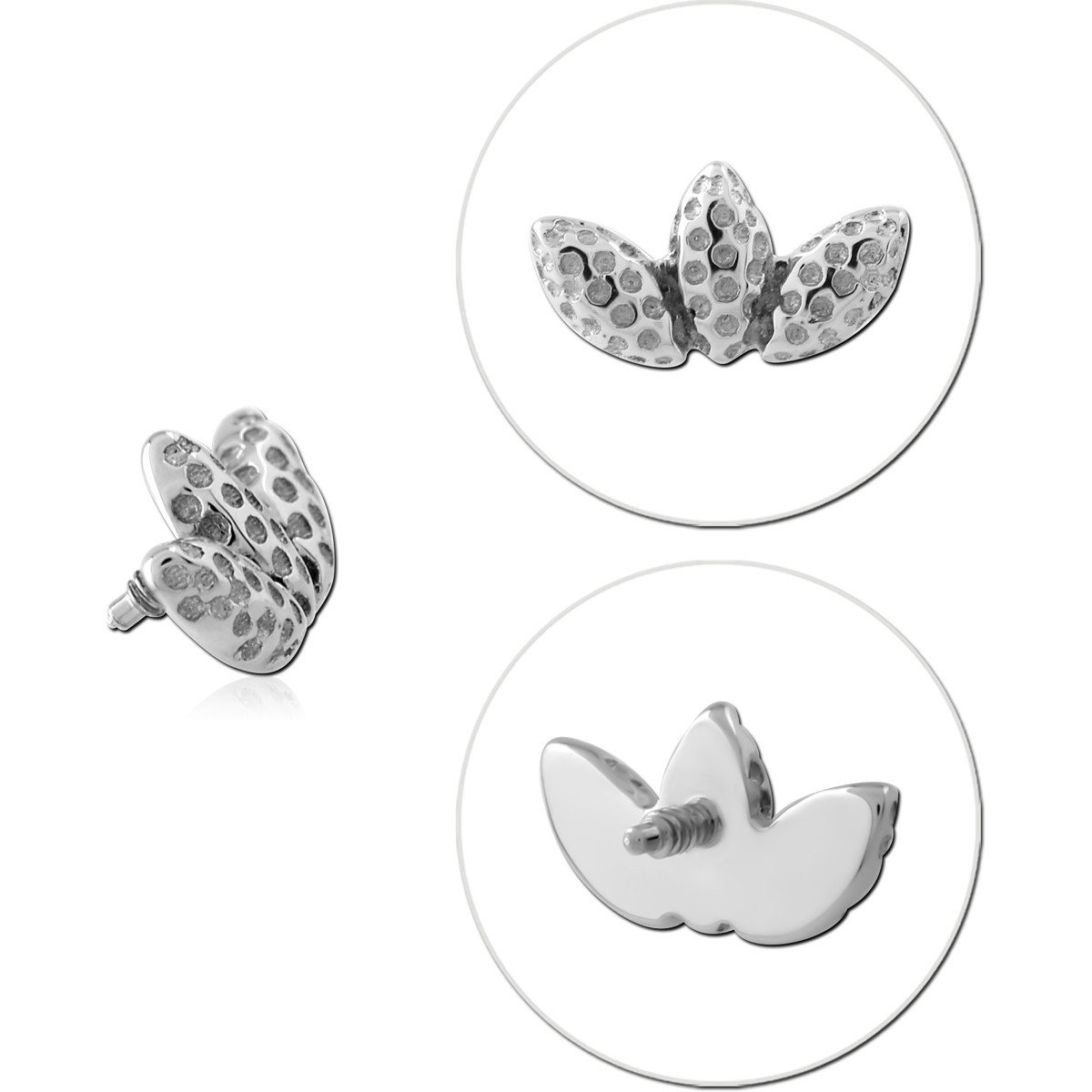 SURGICAL STEEL MICRO ATTACHMENT FOR 1.2MM INTERNALLY THREADED PINS