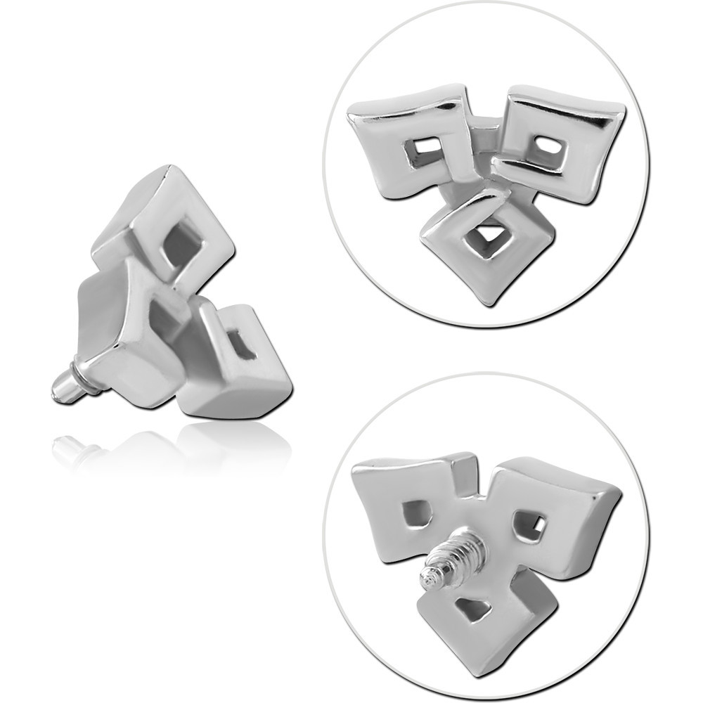 SURGICAL STEEL MICRO ATTACHMENT FOR 1.2MM INTERNALLY THREADED PINS