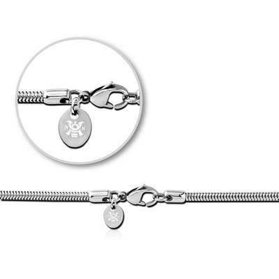 KOOL KATANA STAINLESS STEEL UNSEAMED SNAKE CHAIN