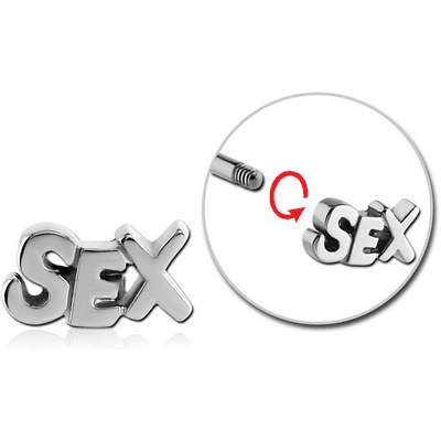 SURGICAL STEEL ATTACHMENT FOR 1.6 MM THREADED PINS - SEX