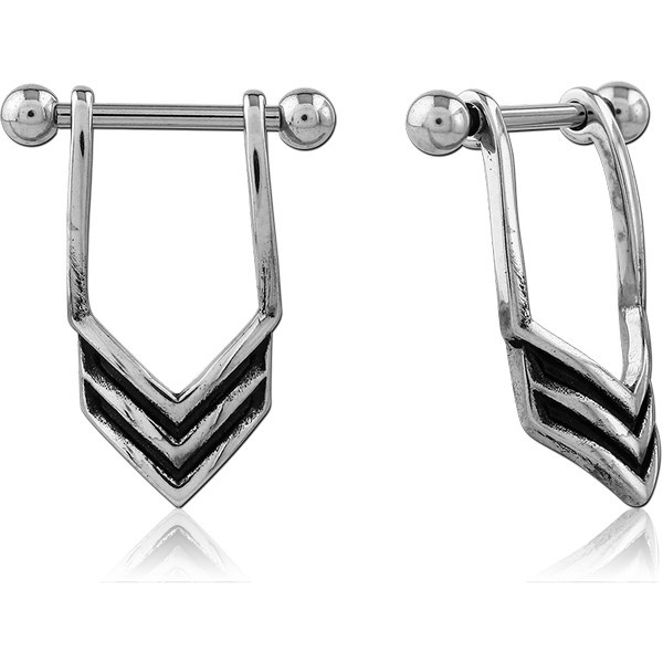 SURGICAL STEEL CARTILAGE SHIELD