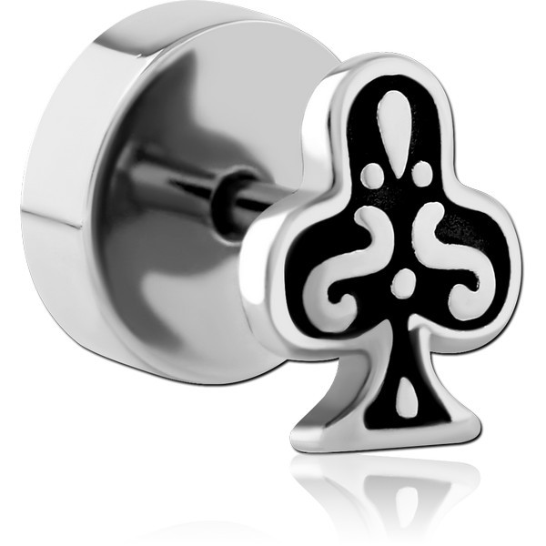 SURGICAL STEEL FAKE PLUG