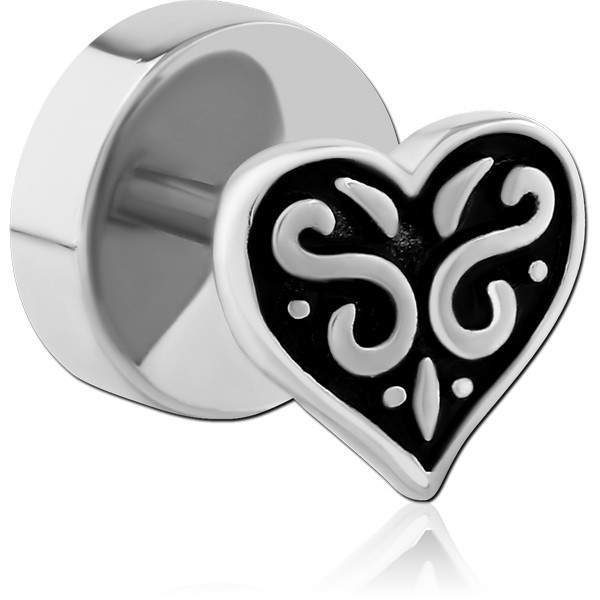 SURGICAL STEEL FAKE PLUG