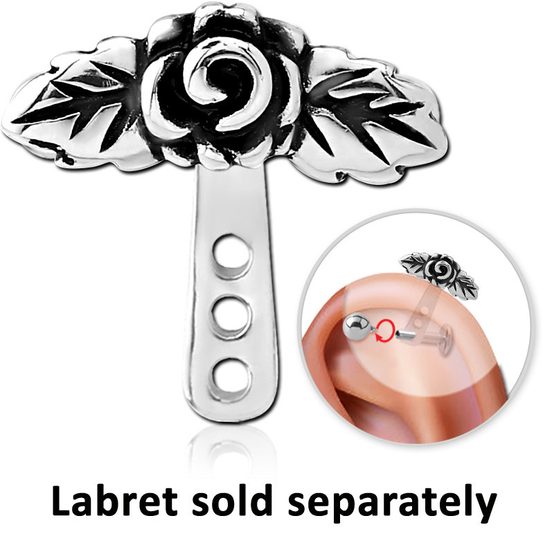316L SURGICAL STEEL HELLIX WRAP - ROSE