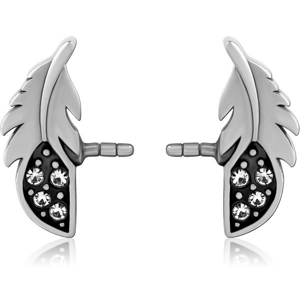 SURGICAL STEEL PUSH FIT JEWELED ATTACHMENT FOR BIOFLEX INTERNAL NIPPLE SHIELD