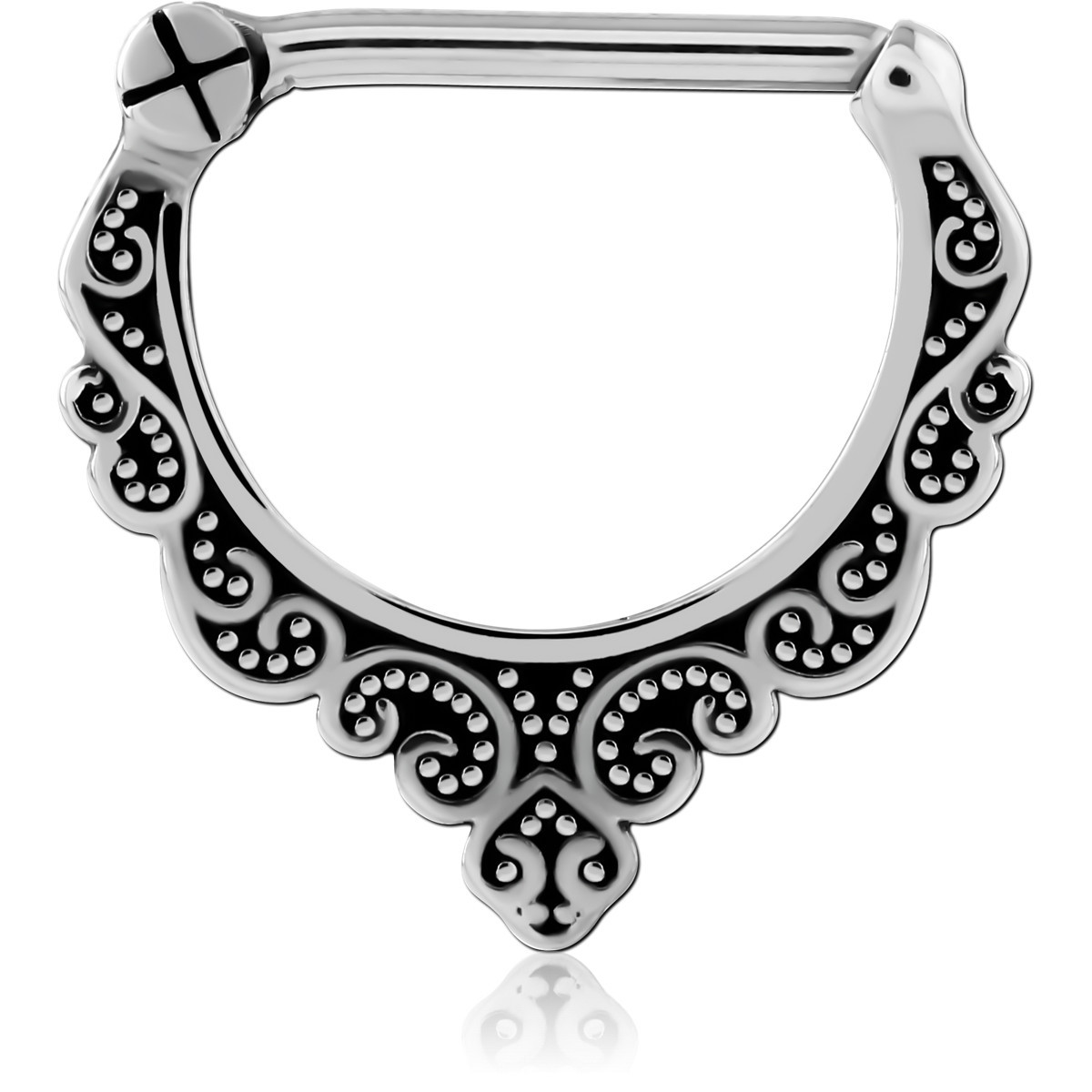 SURGICAL STEEL NIPPLE CLICKER