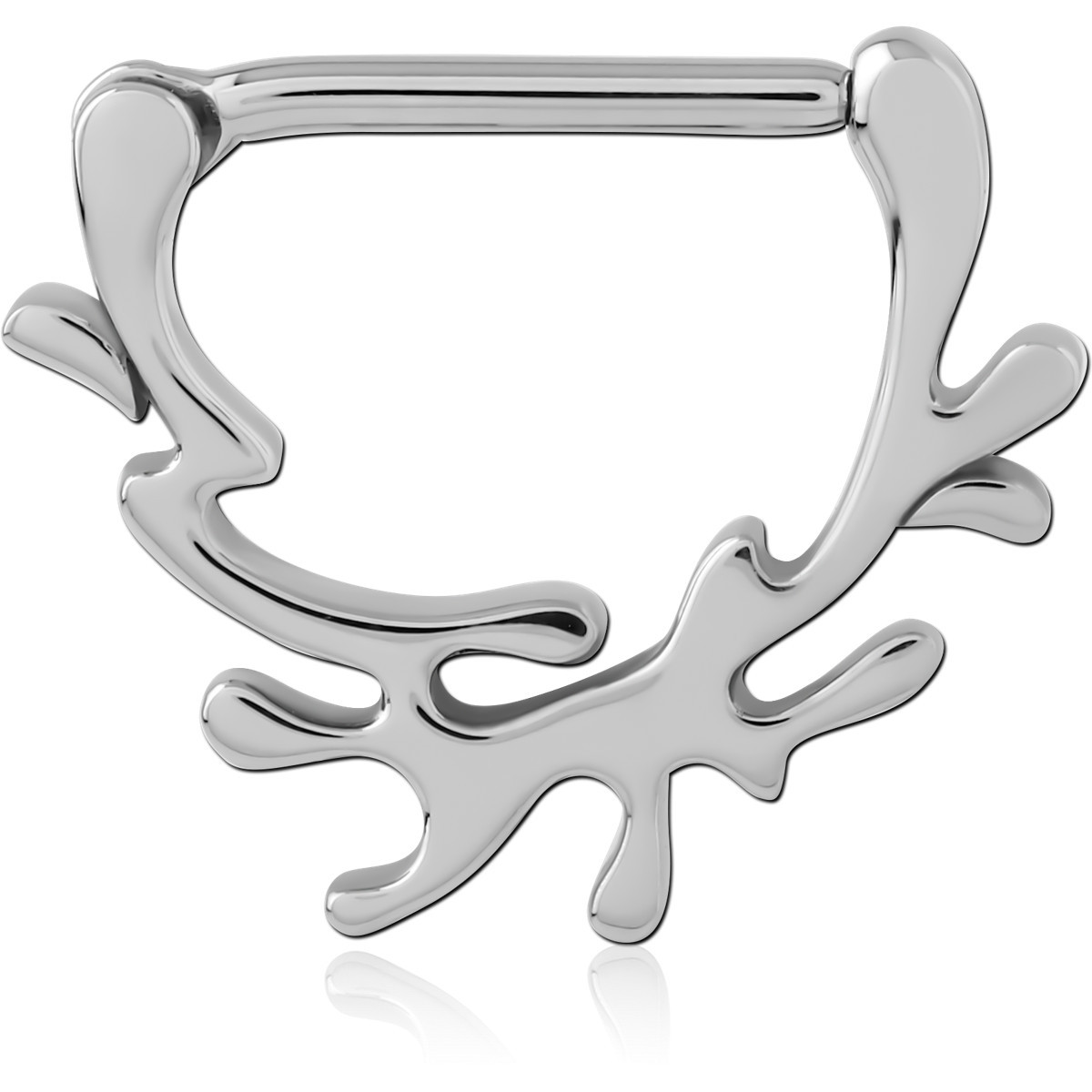 SURGICAL STEEL NIPPLE CLICKER