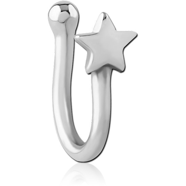 SURGICAL STEEL NOSE CLIP