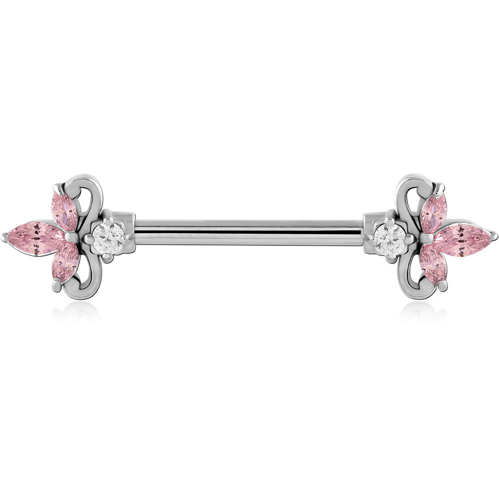 SURGICAL STEEL NIPPLE BAR