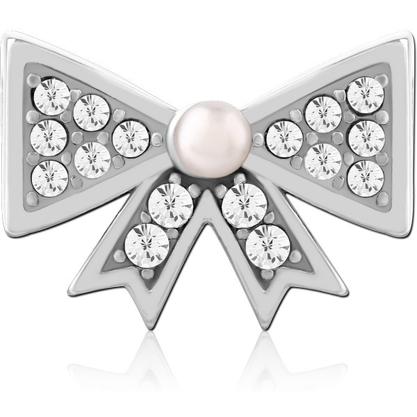 SURGICAL STEEL JEWELED PENDANT