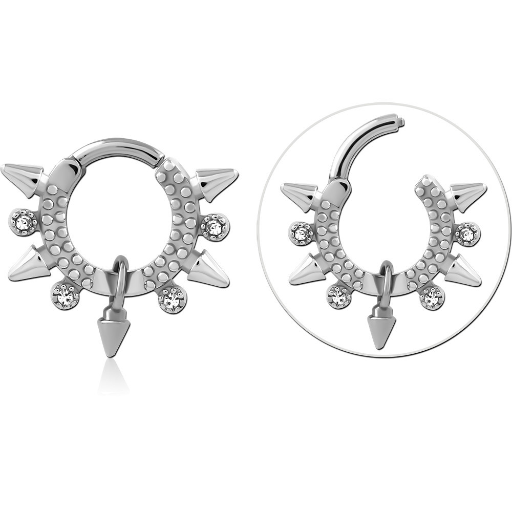 SURGICAL STEEL JEWELED MULTI PURPOSE CLICKER
