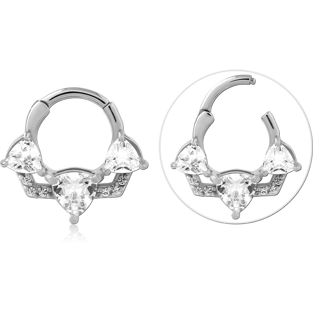 SURGICAL STEEL JEWELED MULTI PURPOSE CLICKER