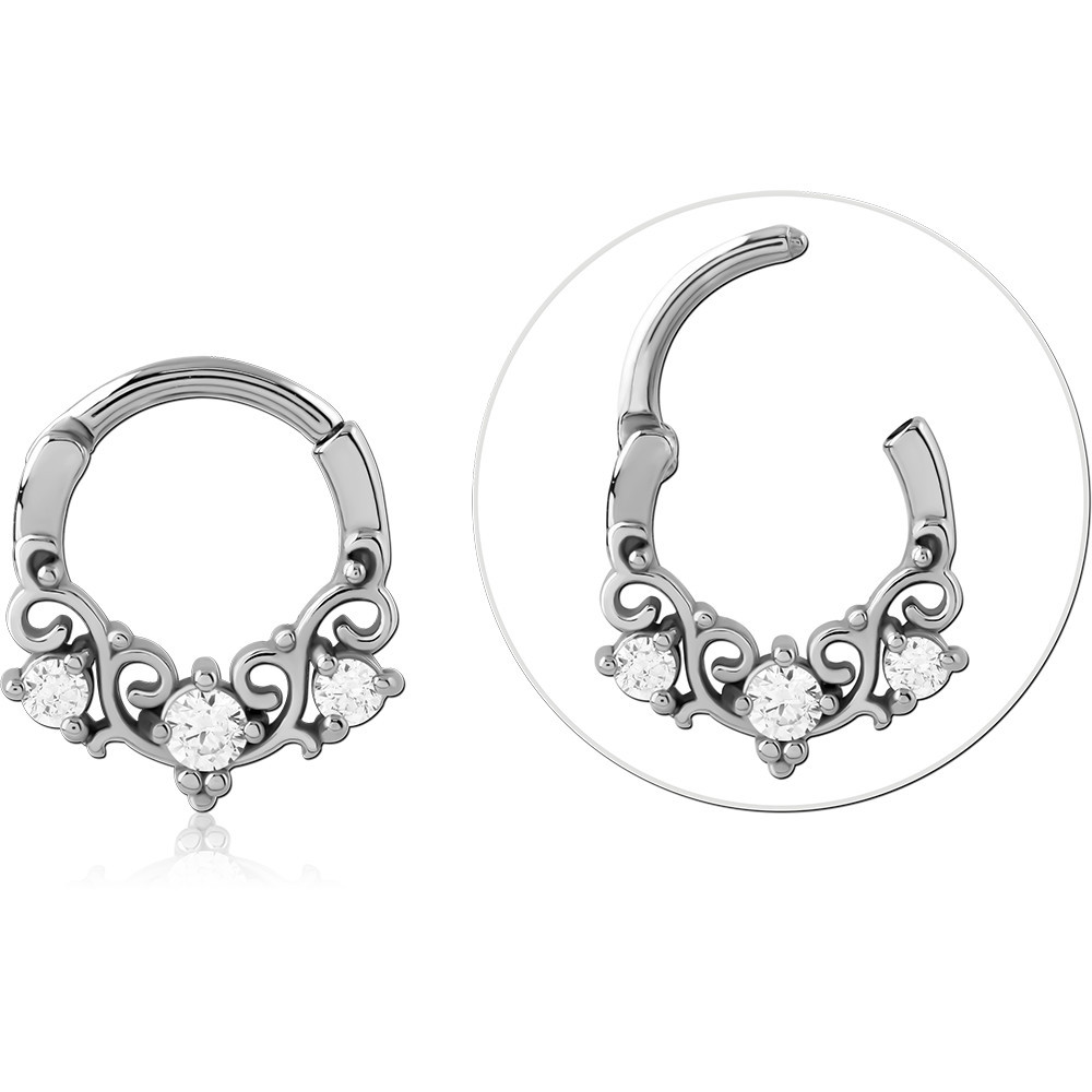 SURGICAL STEEL JEWELED MULTI PURPOSE CLICKER