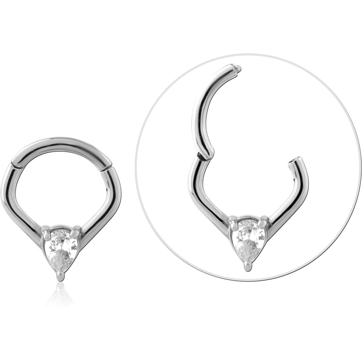 SURGICAL STEEL JEWELED MULTI PURPOSE CLICKER