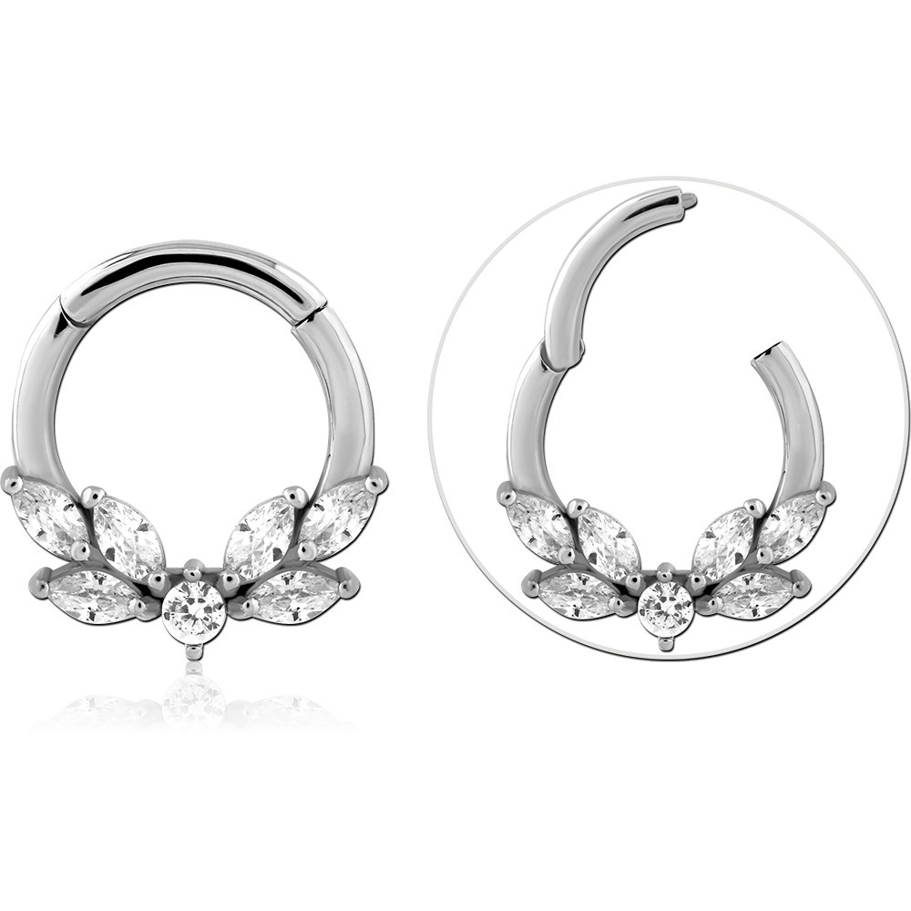 SURGICAL STEEL JEWELED MULTI PURPOSE CLICKER