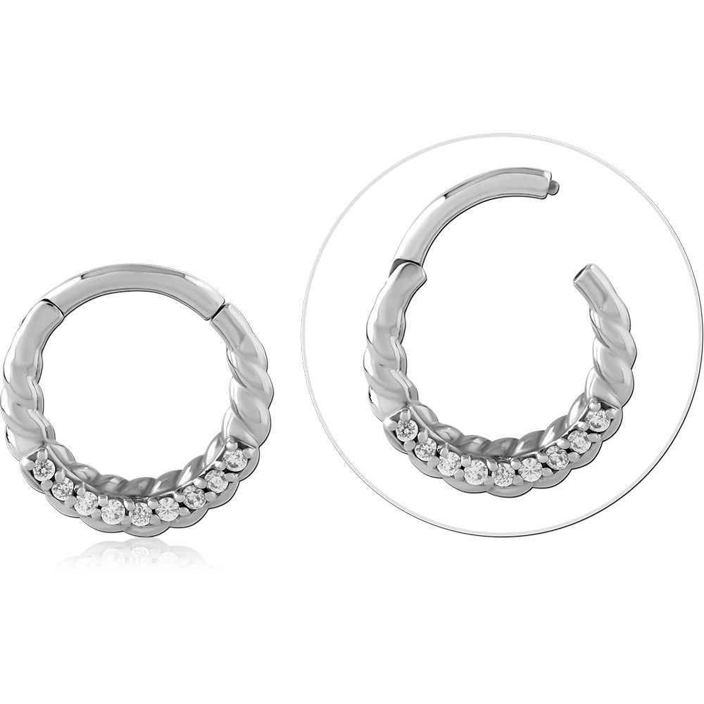 SURGICAL STEEL JEWELED MULTI PURPOSE CLICKER