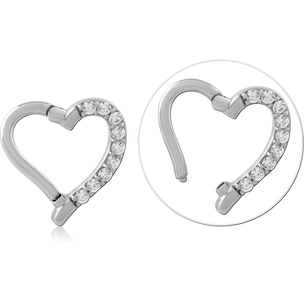 316L SURGICAL STEEL HINGE SEGMENT RING