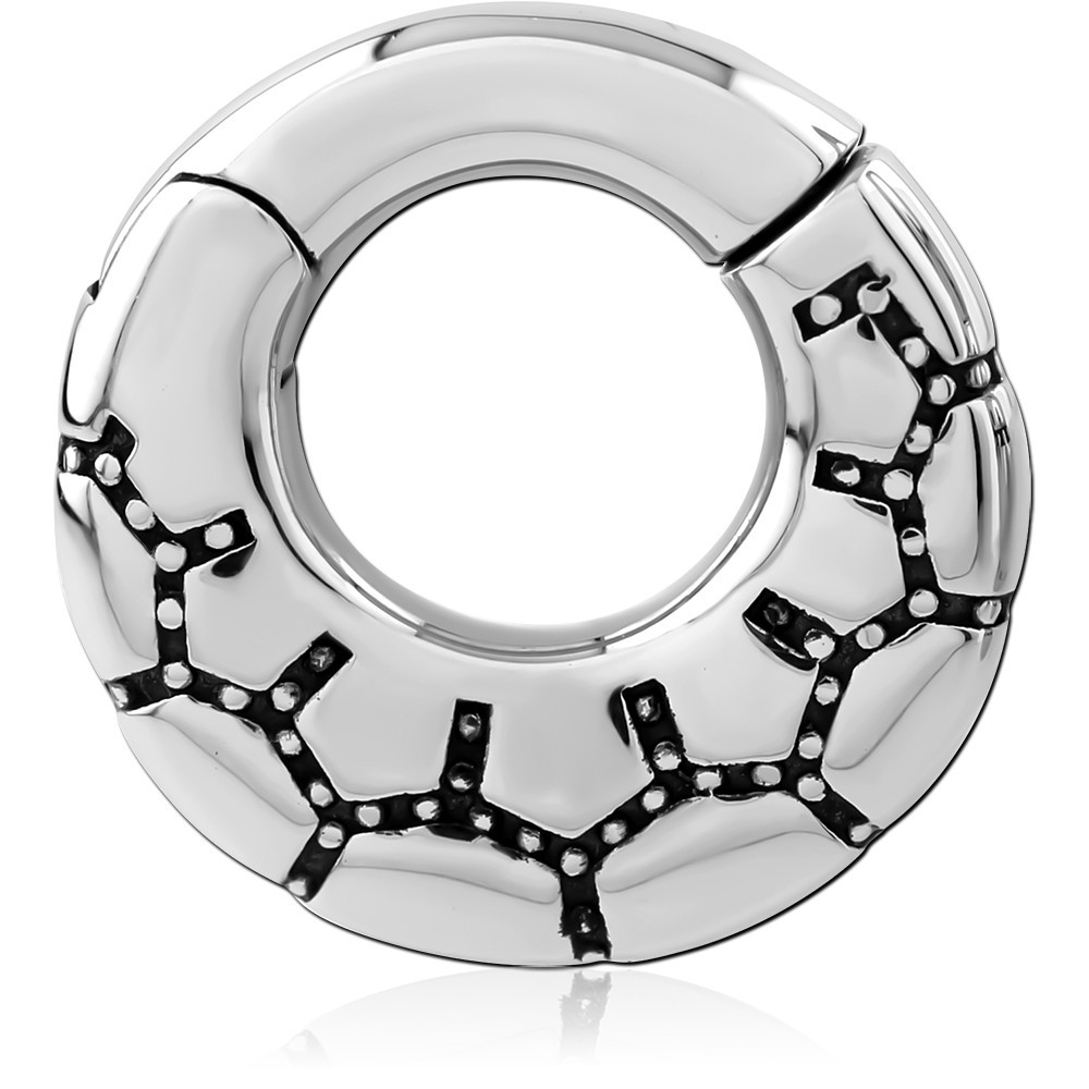 SURGICAL STEEL HINGED SEGMENT CLICKER