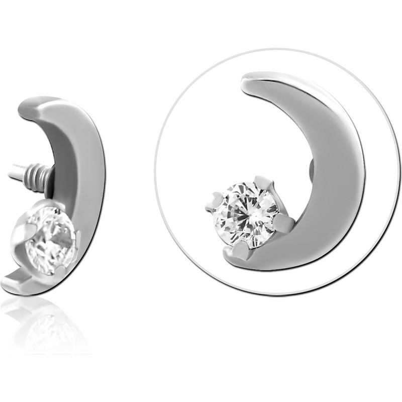 TITANIUM MICRO JEWELED ATTACHMENT FOR 1.2MM INTERNALLY THREADED PINS