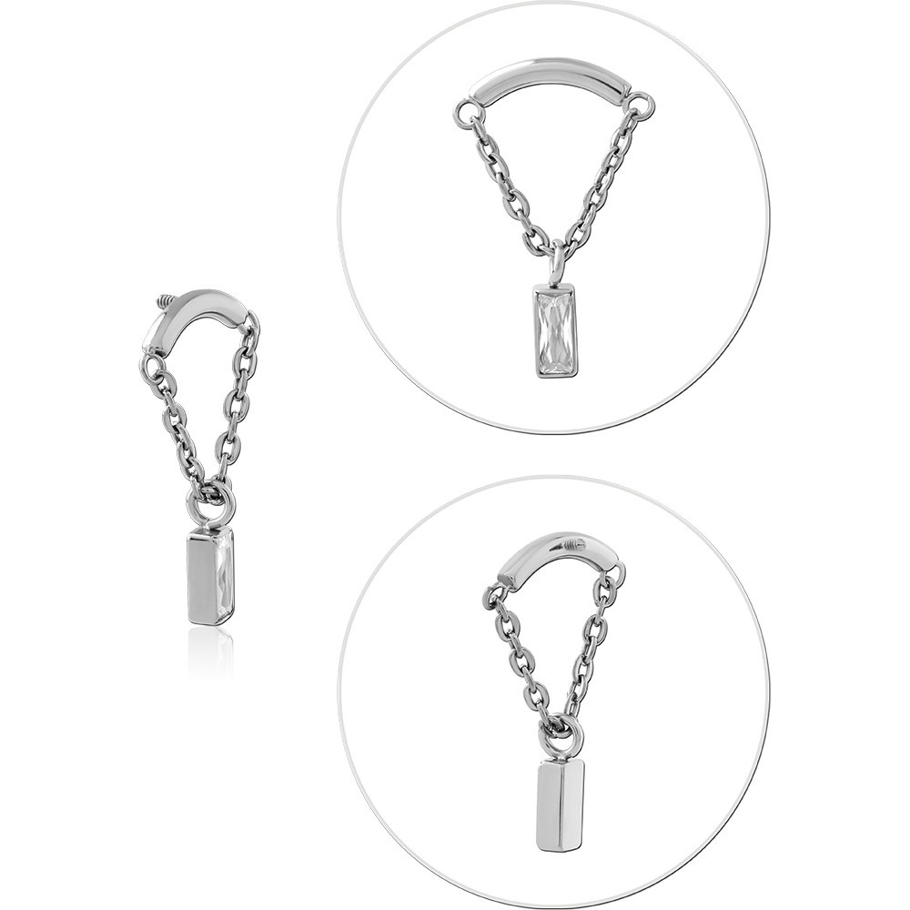 TITANIUM JEWELED MICRO ATTACHMENT FOR 1.2MM INTERNALLY THREADED PINS