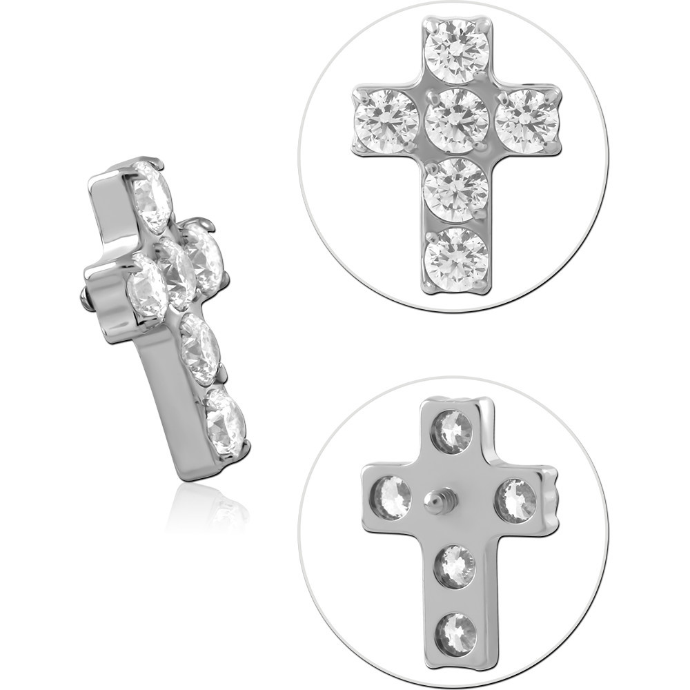 TITANIUM JEWELED MICRO ATTACHMENT FOR 1.2MM INTERNALLY THREADED PINS-KITE