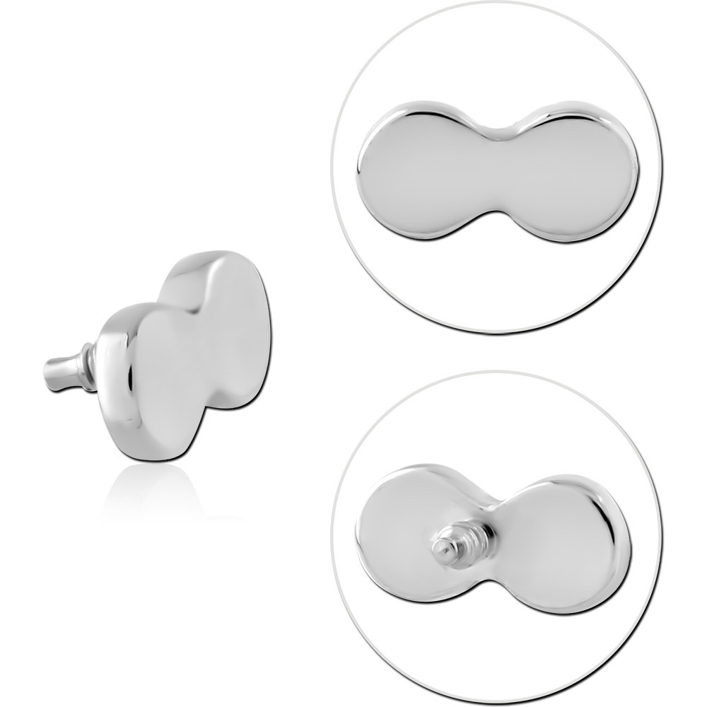 TITANIUM MICRO ATTACHMENT FOR 1.2MM INTERNALLY THREADED PINS