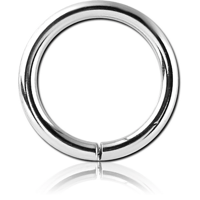 14K WHITE GOLD SEAMLESS RING