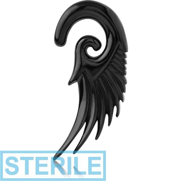 STERILE BLACK PVD COATED SURGICAL STEEL CLAW - WING