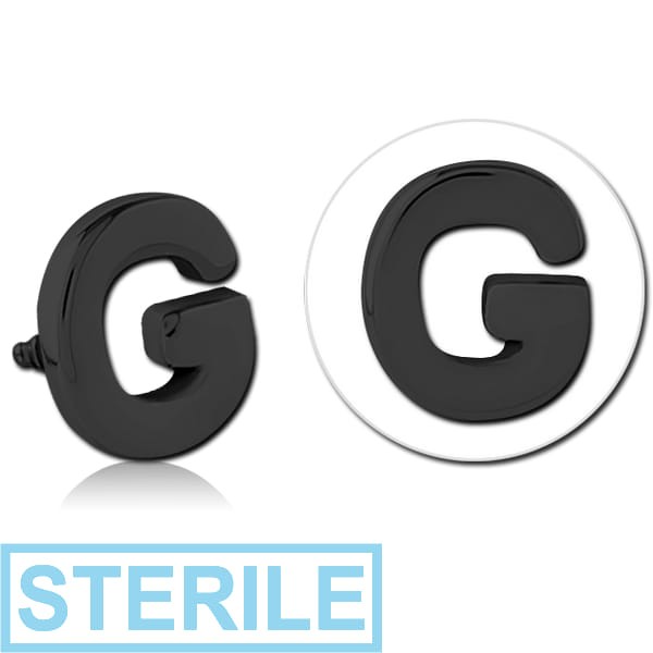 STERILE BLACK PVD COATED SURGICAL STEEL ATTACHMENT FOR 1.6MM INTERNALLY THREADED PINS - G