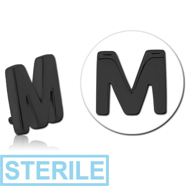 STERILE BLACK PVD COATED SURGICAL STEEL ATTACHMENT FOR 1.6MM INTERNALLY THREADED PINS - M