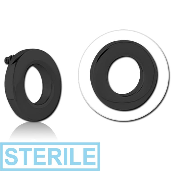 STERILE BLACK PVD COATED SURGICAL STEEL ATTACHMENT FOR 1.6MM INTERNALLY THREADED PINS - O