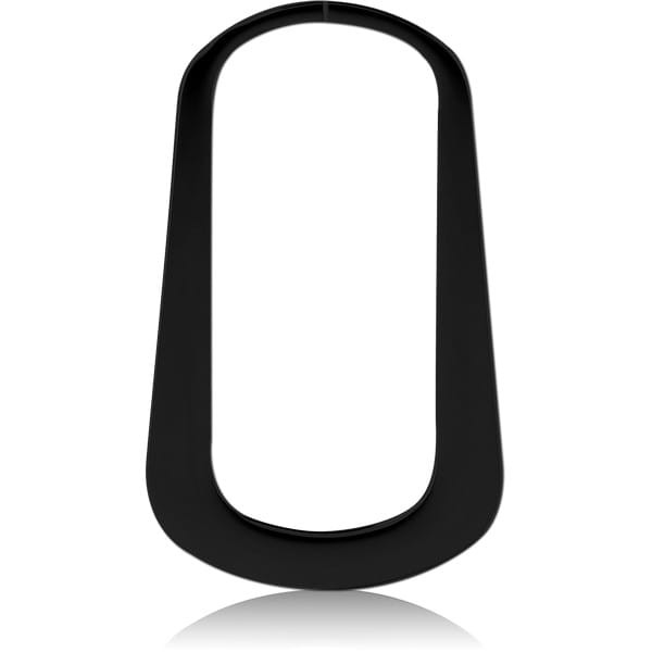 STERILE BLACK PVD COATED SURGICAL STEEL HOOP EARRINGS FOR TUNNEL