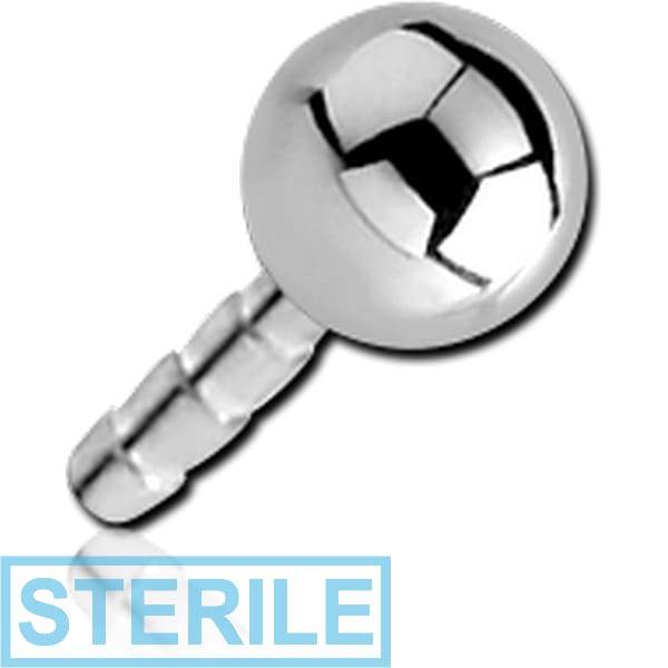 STERILE TITANIUM PUSH FIT BALL FOR BIOFLEX INTERNAL LABRET