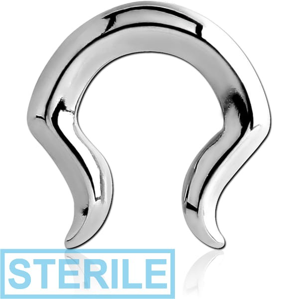 STERILE SURGICAL STEEL CLAW - SMALL FLARED HORSESHOE