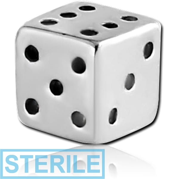 STERILE SURGICAL STEEL DICE