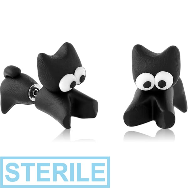 STERILE UV ACRYLIC POLYMER EAR STUDS