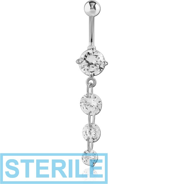 STERILE SURGICAL STEEL ROUND PRONG SET
